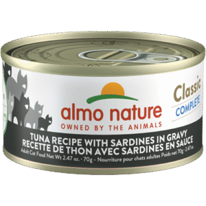 ALMO CAT CLASS TUNA/SARD/GRAVY 70G