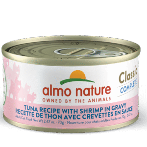 ALMO CAT CLASS TUNA/SHMP/GRAVY 70G