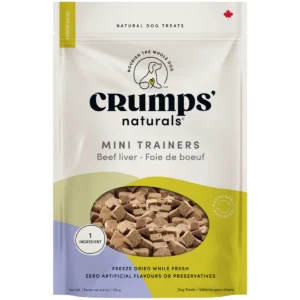 CRUMPS MINI TRAINER FD BEEF LIVER 126G