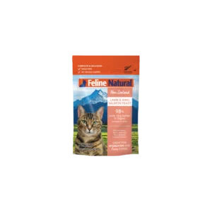 FELINE NATURAL LAMB/SALM PCH 3OZ