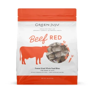 GREEN JUJU FD BEEF RED BITES 3OZ