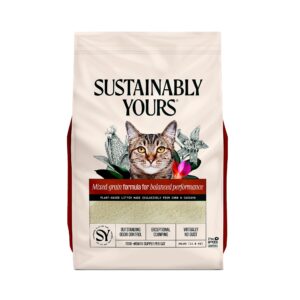 SUSTAINABLY YOURS CAT LITTER MIXED 26LB