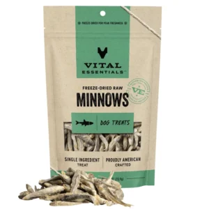 VE DOG FD MINNOWS TREAT 2.5OZ