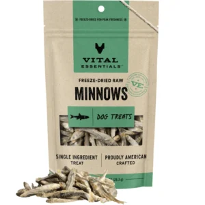 VE DOG FD MINNOWS TREAT 1OZ