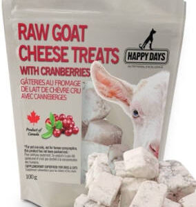 HAPPY DAYS GOAT CHSE/CRANB 100G