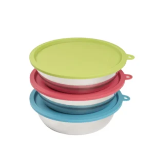 MM RAW BOWL/COVER SET 6PC MED