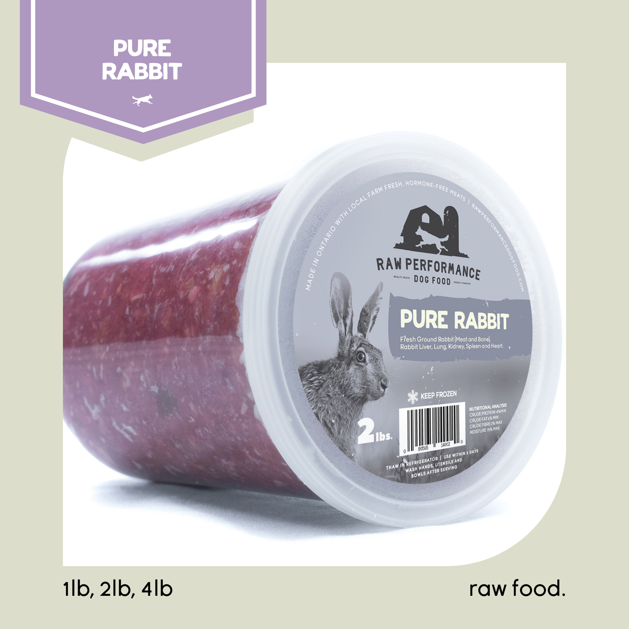 RP PURE RABBIT 1LB