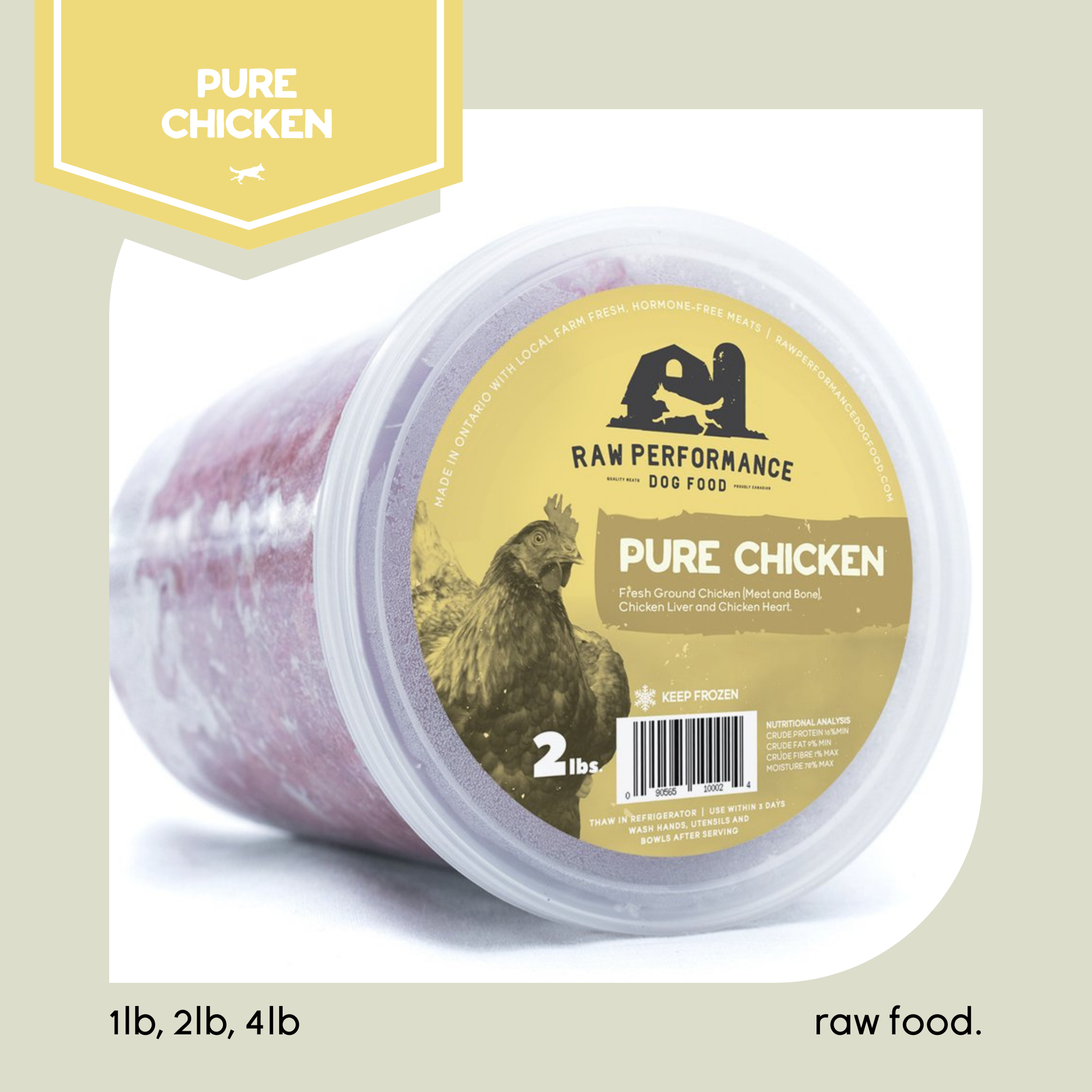 RP PURE CHICKEN 1LB
