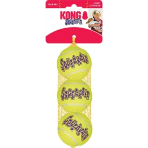 KONG AIRDOG SQK TENNIS BALL MED 3PK