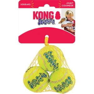 KONG AIRDOG SQK TENNIS BALL SM 3PK