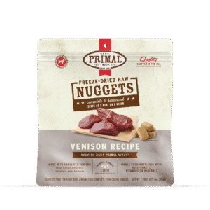 PRIMAL FD VENISON NUGGETS DOG 14OZ