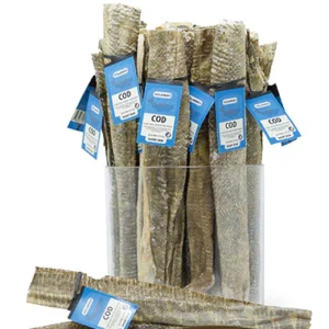 ICELANDIC SHORT COD SKIN STRIP IND