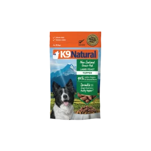 K9 NATURAL FD LAMB TOPPER 100G