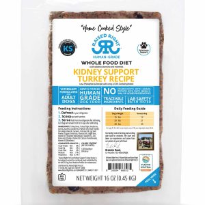 RAISED RIGHT KIDNEY SUPPORT TURK DOG 1LB