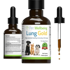 PET WELLBEING LUNG GOLD 2OZ