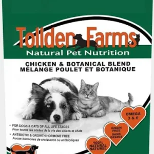 TF CHICKEN/BOTANICAL 8LB (1/2LB PATTIES)