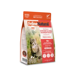FELINE NATURAL FD CHIC/SALM 320G