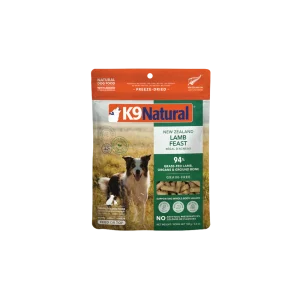 K9 NATURAL FD LAMB TOPPER 100G
