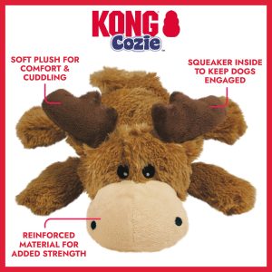 KONG COZIE PLUSH MOOSE XLG